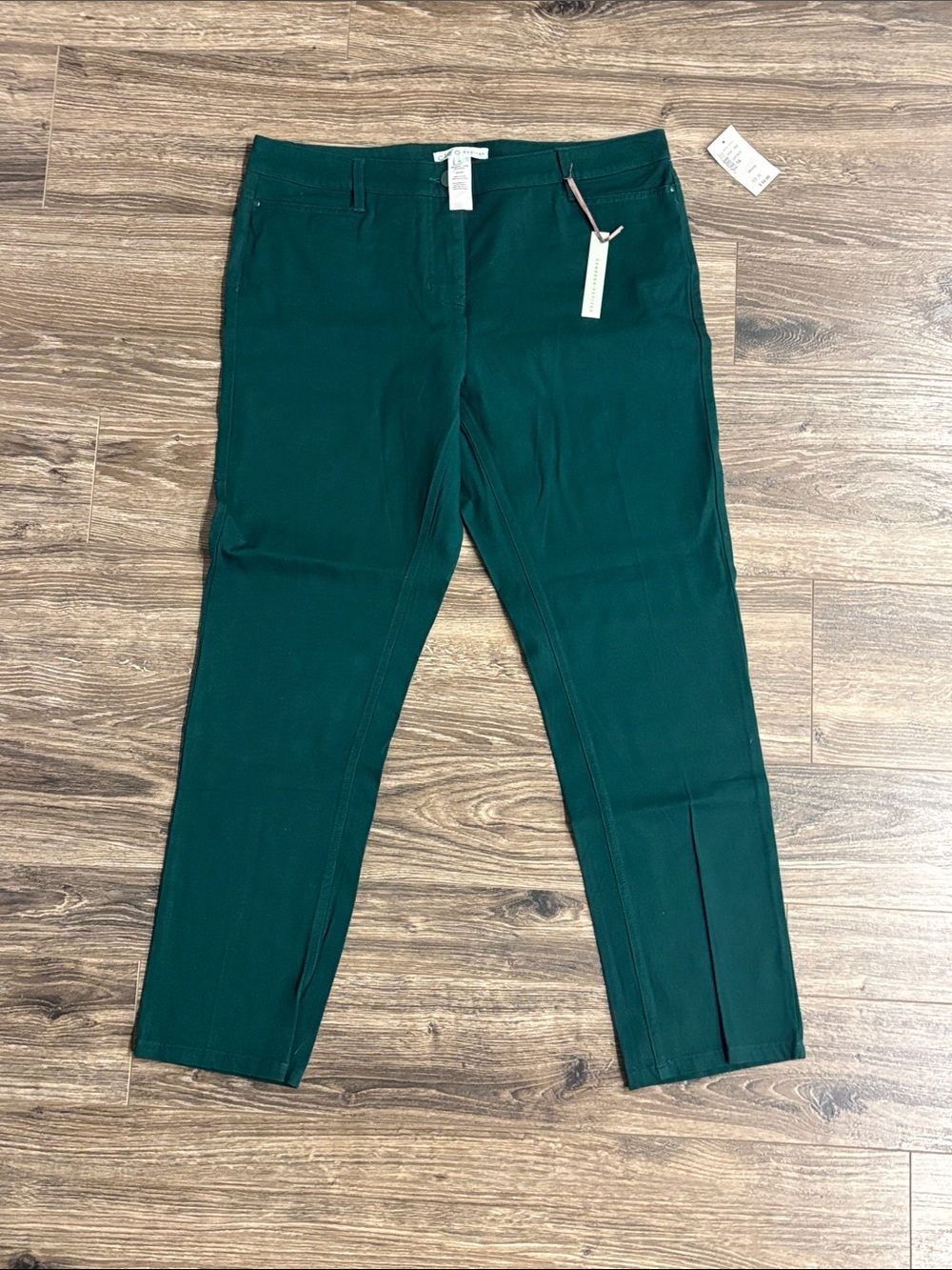 cleo Dark Emerald Skinny Pants